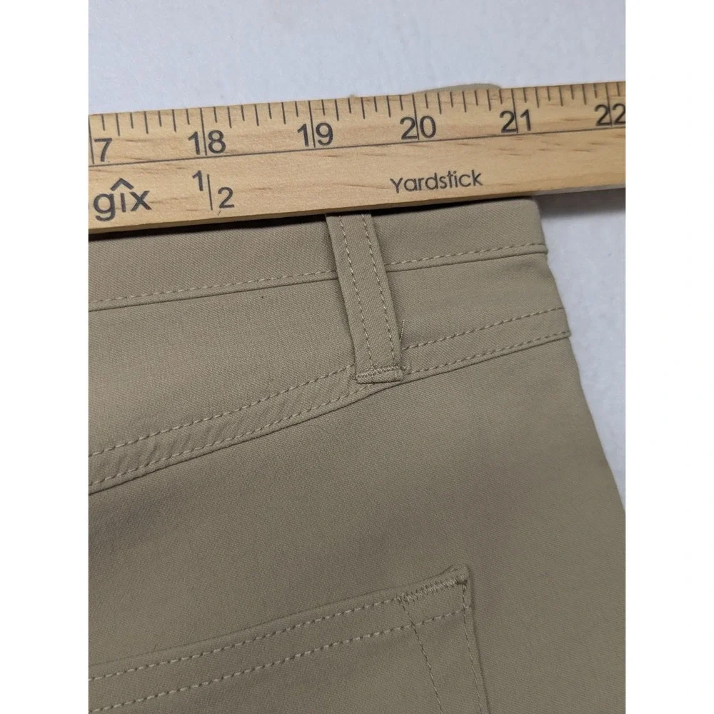 Weatherproof Vintage Men's Straight Fit Khaki Chino Pants 42x30 Stretch Tan